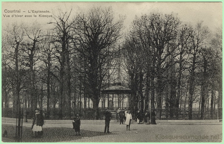 Kortrijk (esplande) kiosque