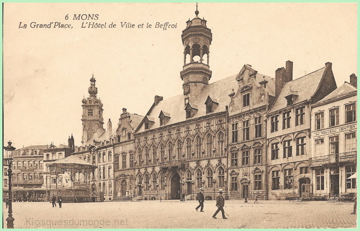 Mons (Grand-Place) kiosque 02