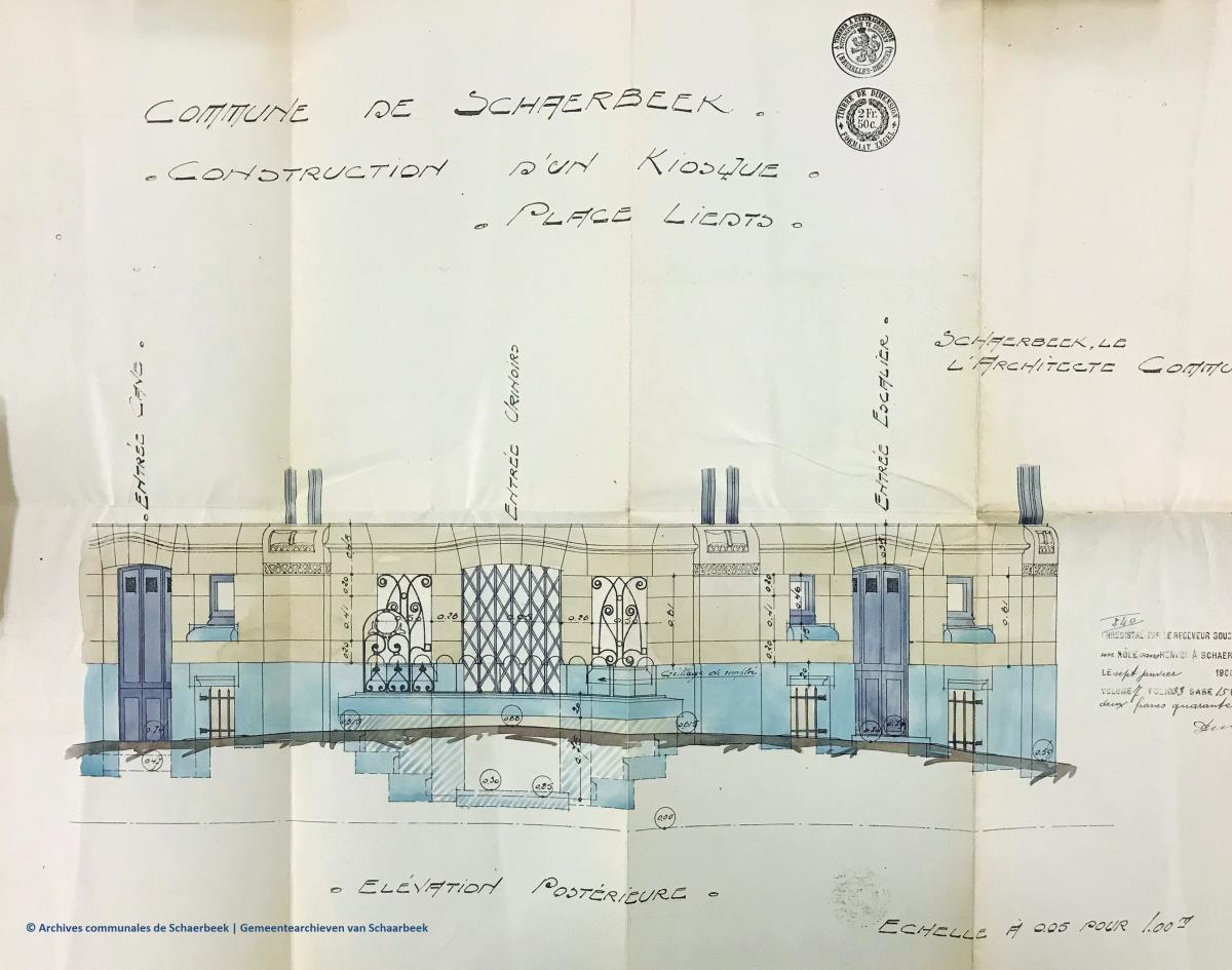 Schaerbeek plan_du_soubassement 1