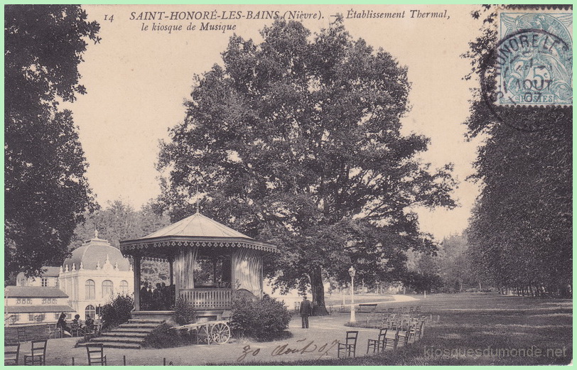 Saint-Honoré-les-Bains kiosque